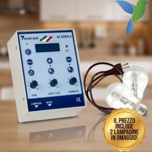 REGOLATORE ELETTRONICO ALBA-TRAMONTO KT 2000E