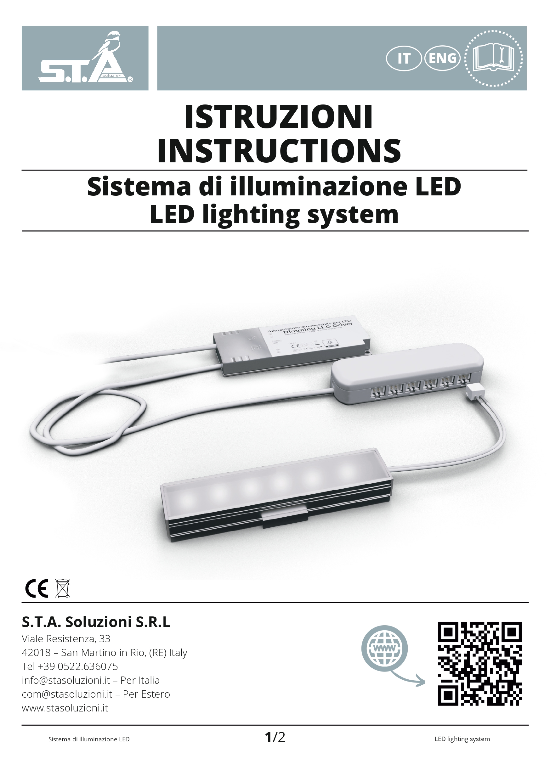 KIT LED COMPLETO ILLUMINAZIONE GABBIA - immagine 3